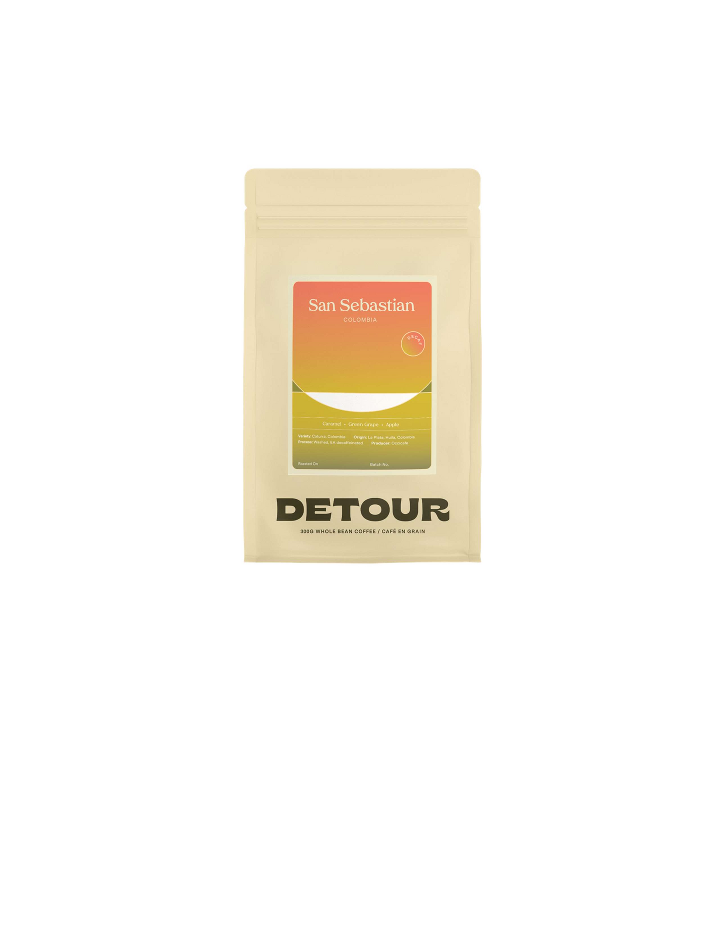 Detour San Sebastian Decaf Beans